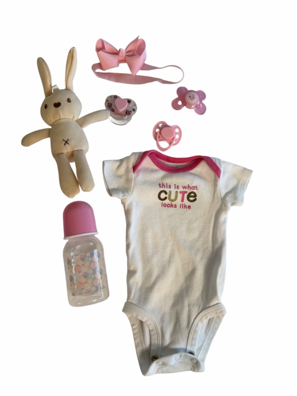 18” Anatomically Correct Silicone Sweet Girl Baby Doll with Magnetic Pacifiers - Picture 9 of 15